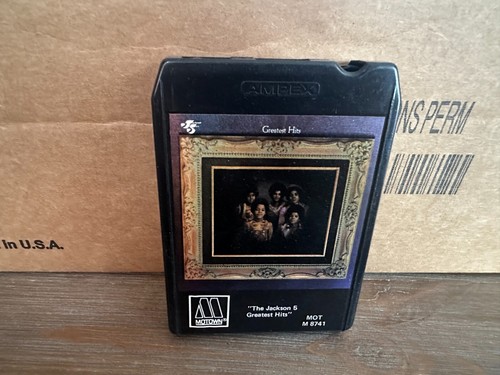 Jackson 5 FIVE Greatest Hits 8-Track Tape EX MOTOWN 1971 AMPEX Cartridge