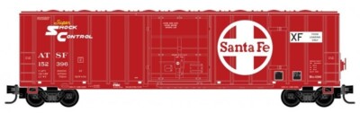 Micro Trains Z Scale~ 50' Box Car Atchison Topek and Santa Fe #152396 ~ 51100274