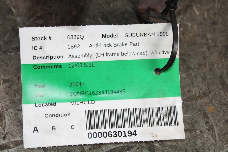 0306 Suburban Motor Anti Brake Lock System ABS Pump Part Unit Assembly