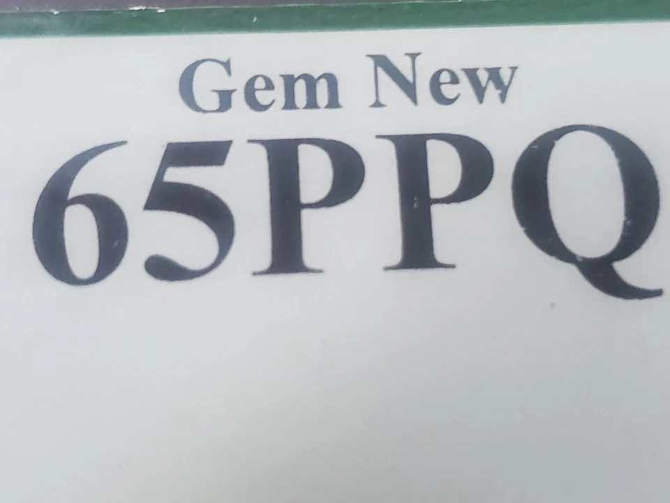 1899 BLACK EAGLE SILVER CERTIFICATE Fr. 233 PCGS 65 PPQ GEM NEW - Image 3 of 4