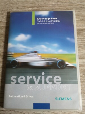SIEMENS SERVISE&SUPPORT DVD 08/2006 Automation&Drive 60302 CDA9DR1