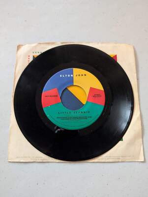 Elton John - Little Jeannie - Conquer The Sun MCA Records MCA-41236 1980 (7 in,
