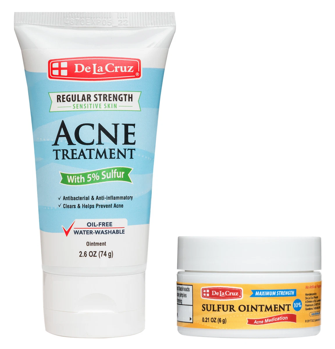 De La Cruz® Acne Treatment Maximum Strength with 10 Sulfur 5.5 OZ