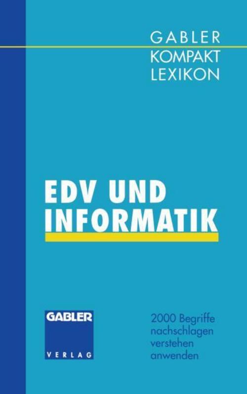 Thumbnail - Gabler Kompakt Lexikon Edv Undinformatik Manfred Braun 9783409199285