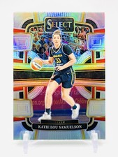 KATIE LOU SAMUELSON Silver Prizm #81 2024 Panini Select WNBA Indiana Fever