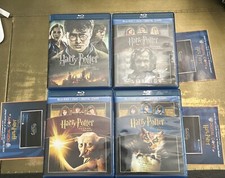 Harry Potter Blu-ray Lot of 5 Year 1 2 3 4 5 6 Deathly Hallows part 1  2