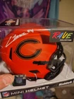 Colston Loveland Signed Chicago Bears Rave Mini Helmet w/ JSA COA