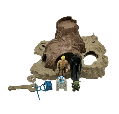 Vtg Kenner Star Wars Ep. V Empire Strikes Back DAGOBAH PLAYSET -AS