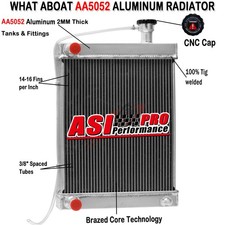 ASI 4 Row Radiator for Lincoln Welder Miscellaneous Ranger 250D 305D Vantage 300