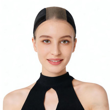 Lace Wig Cap for Women Adjustable Wig Grip Cap with Velvet Band for Black