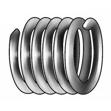 Tanged Helical Insert, Free-Running, 1/2"-24 Thrd Sz, 18-8 Stainless Steel, 12