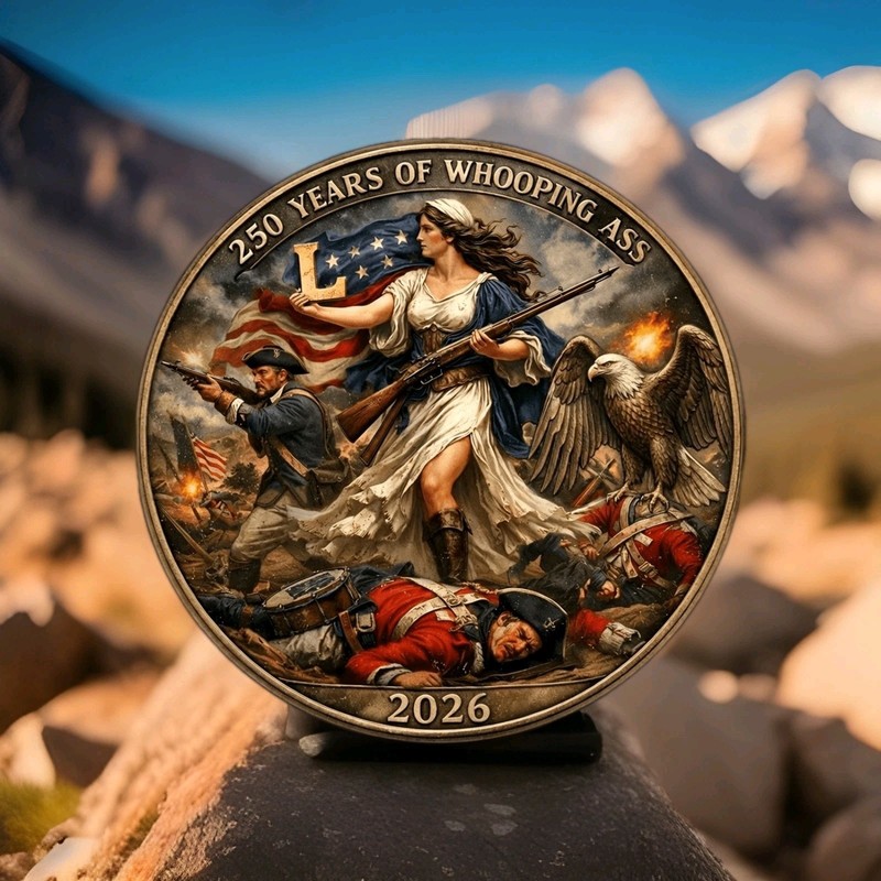 250 Years of Whooping A$$ 2026 1oz AVDP .999 Fine Copper ~ Free Shipping!