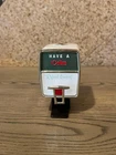 VTG 1997 Coca-Cola Die Cast Sign of Good Taste Soda Fountain Machine Music Box