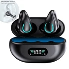 Wireless Bluetooth Earbuds for iPhone Android with LED Display Charging Case