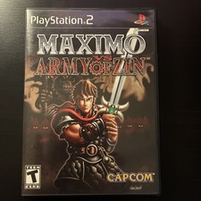 Capcom Sony PlayStation 2 PS2 Maximo vs Army of Zin Maximo Series Complete