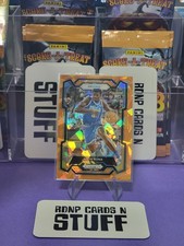 2024 Panini Prizm Draft Picks Adem Bona #60 (RC) Orange Ice Prizm