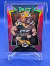 2014 Panini Select Fuchsia Prizm /199 Clay Matthews #73