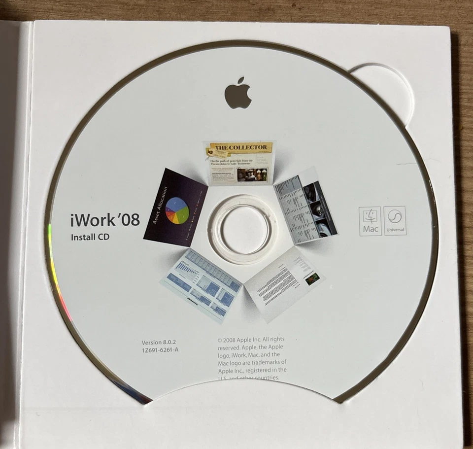 Apple Mac iWork 08 Ver 8.0.2 Box Set -Mac OS X v10.4.10 Or Later  iLife 08 Recom - Image 2 of 4