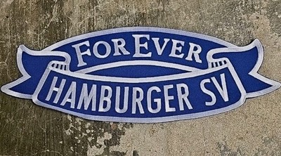 Alter Aufnäher Kuttenaufnäher For Ever Hamburger SV 