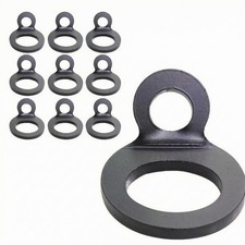 10 Pieces Tie-down Anchor Hook Compact Vehicle Accessory Easy to Install