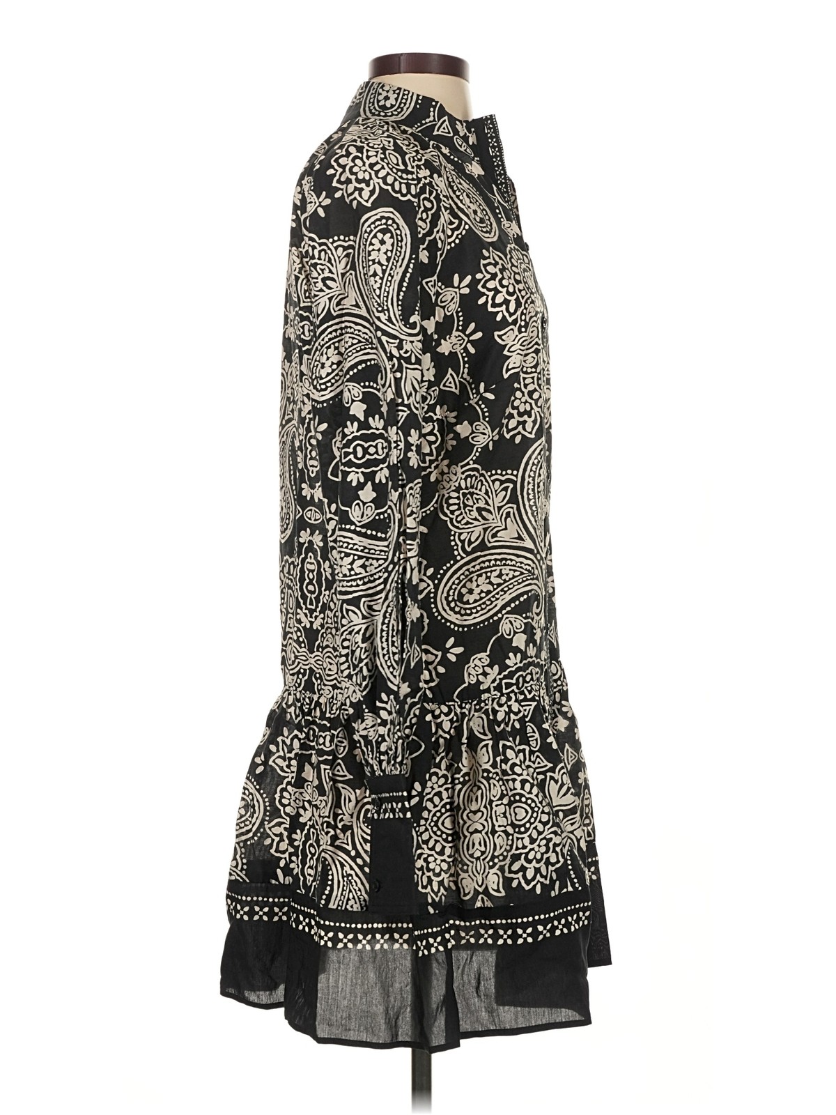 H&M Women Black Casual Dress S thumbnail 3