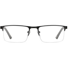Stylish Half Frame Blue Light Blocker Glasses