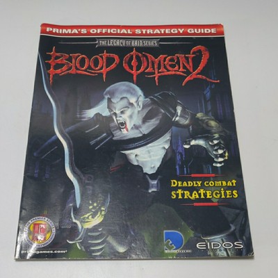 LEGACY OF KAIN SERIES BLOOD OMEN 2 PRIMAS OFFICIAL STRATEGY GUIDE EIDOS PS2 XBOX