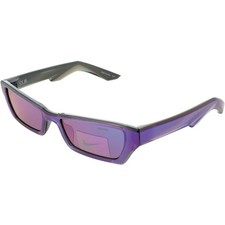 Nike Men's Sunglasses Magenta Mirror Rectangular Frame LUCENT BOOST EV24051 601
