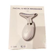 Facial and Neck Massager Skin Care Rechargeable 3 Levels Adjustable