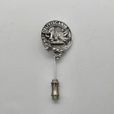 Vintage Scottish Crest Stick Pin Campbell