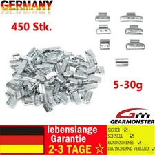 450X Schlaggewichte ALU Alufelgen Auswuchtgewichte Wuchtgewichte 5-30g Sortiment