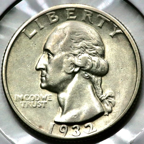 1932-D Washington Quarter 25 Cents - Denver  R1938