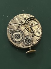 GOOD BALANCE 10/0s Elgin Grade 444 Pocket Watch Movement 15j With Dial And Hands