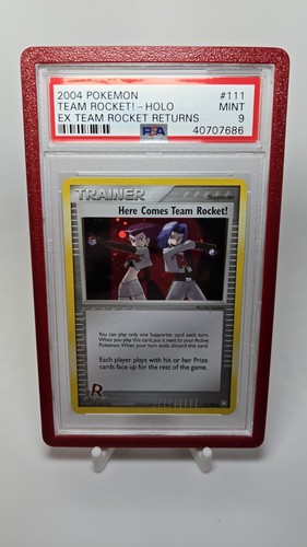 Here Comes Team Rocket! graded PSA 9 for sale on eBay