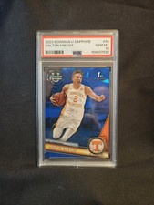 2023 Bowman U Chrome Sapphire #48 Dalton Knecht RC PSA 10 Lakers