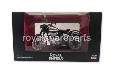 '' 1:12 Maßstab Modell Smaragd Grün '' Original Royal Enfield Klassisch Reborn 350