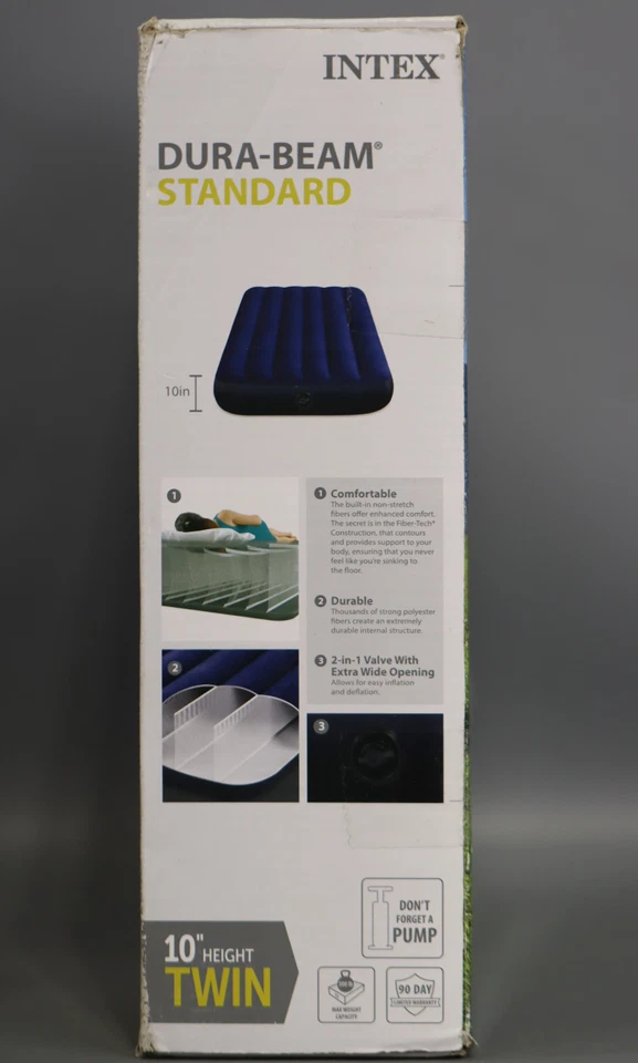 Colchón de aire Intex 64757E Dura-Beam estándar Downy tamaño doble - Foto 4 de 4