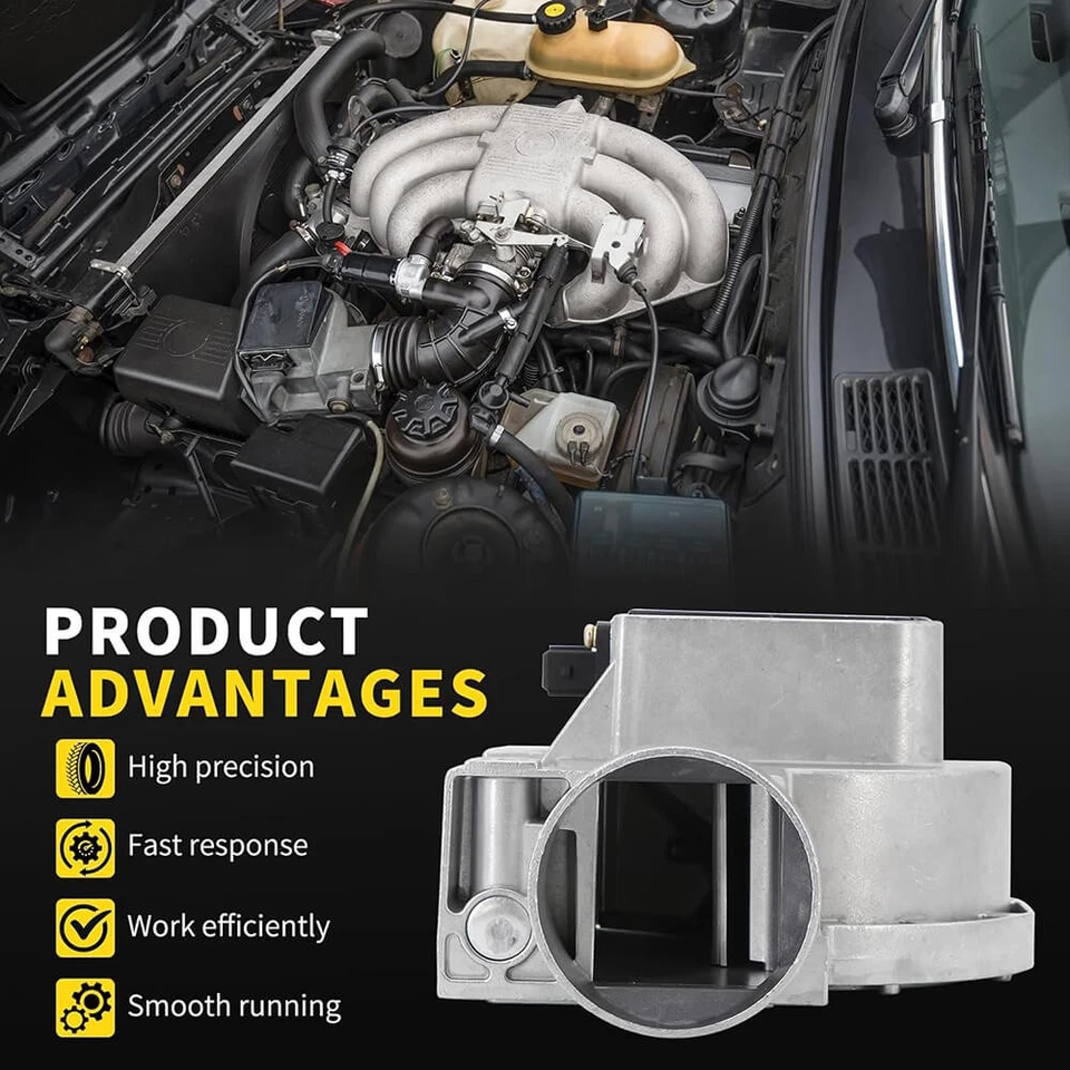 NEW 0280202083 Air Flow Meter Sensor For BMW E30 E28 E34 320i 520i 325e 525e - Image 4 of 4