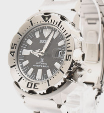 SEIKO Prospex 6R15-02X0 Black Dial Monster Automatic Men's Watch 42mm