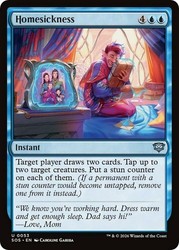 Homesickness (Foil) #53 - Strixhaven: School of Mages - MTG Uncommon Instant