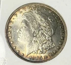 1885 - O Morgan Silver Dollar - 90% Silver - Rim Toning