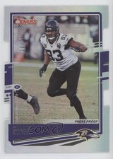 2020 Panini Donruss Press Proof Silver Die-Cut 20/75 Calais Campbell #129 0c2