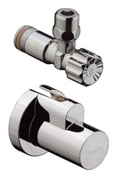 Hansgrohe Eckventil Mit Schuber-Abgang G 3/8 - Brushed Nickel - 13954820