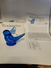 Terra Studios Fayetteville, AR Bluebird of Happiness Signed by Leo Ward 2003