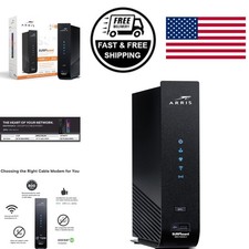 Refurbished Cable Modem and Wi-Fi Router with Four 1 Gbps Ethernet Ports