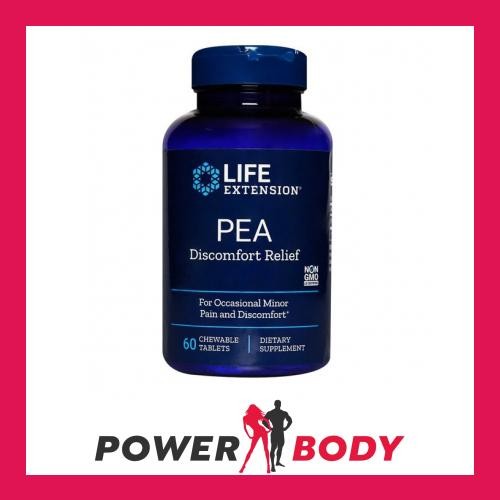 Life Extension - PEA Discomfort Relief - 60 chewable tablets