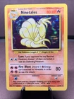 Pokemon TCG Ninetales Base Set Unlimited 12/102 Holo Rare WOTC VTG 1999 LP