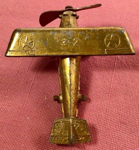 Kansas Toy No KTA5 Cabin Plane No. 32 ~ Monoplane ~ Air Corp Stars Insignia