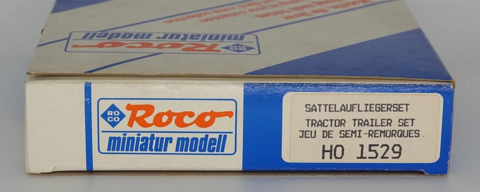 Roco 1529 Sattelauflieger , Wechselbrücke Set in OVP Neuwertig - Bild 2 von 2
