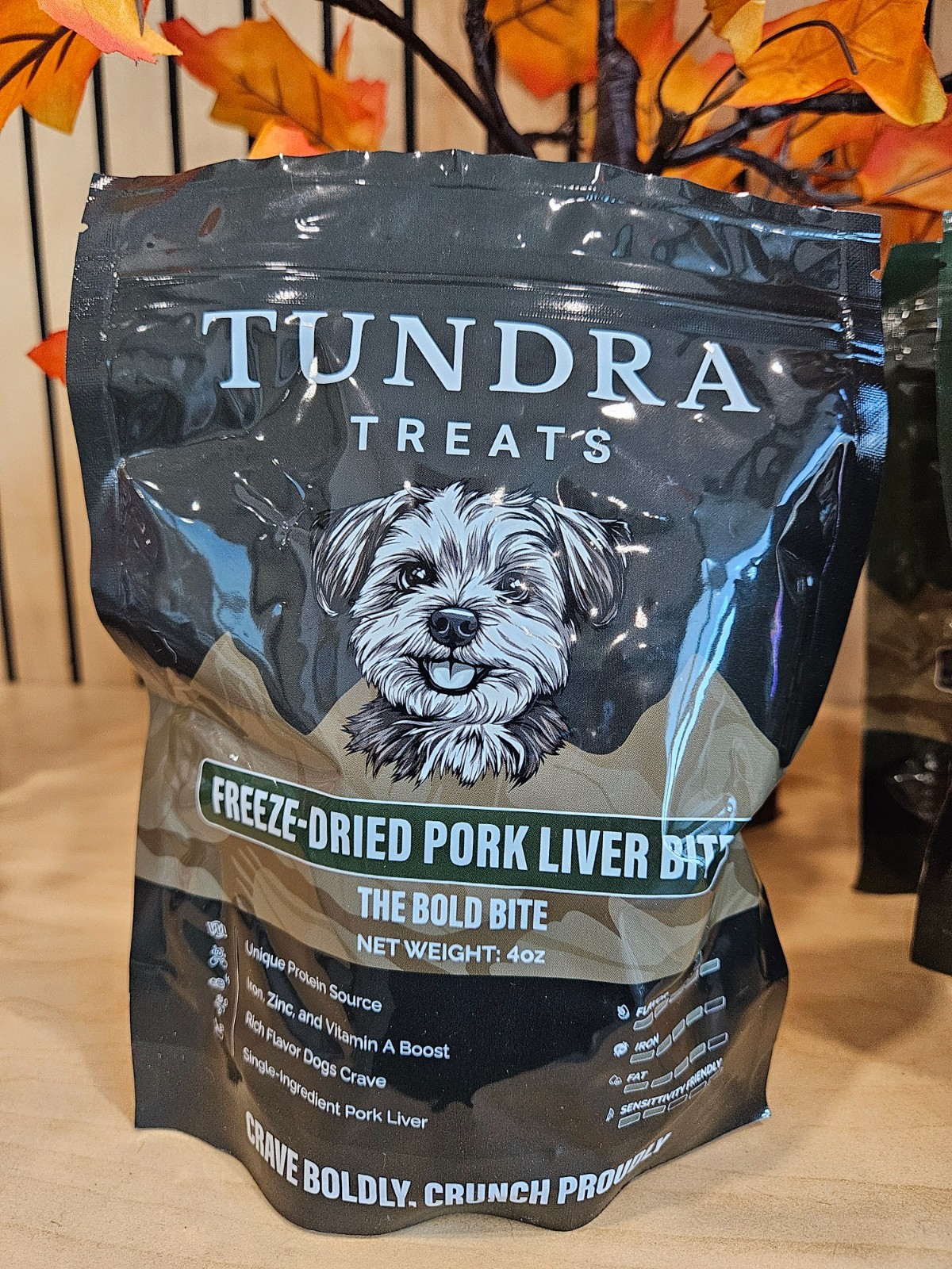 My Tundra Dog 4 oz Pork Liver Bites